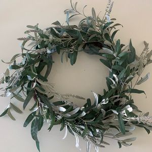 Threshold x Studio McGee Artificial Olive, Eucalyptus, and Lavender Wreath